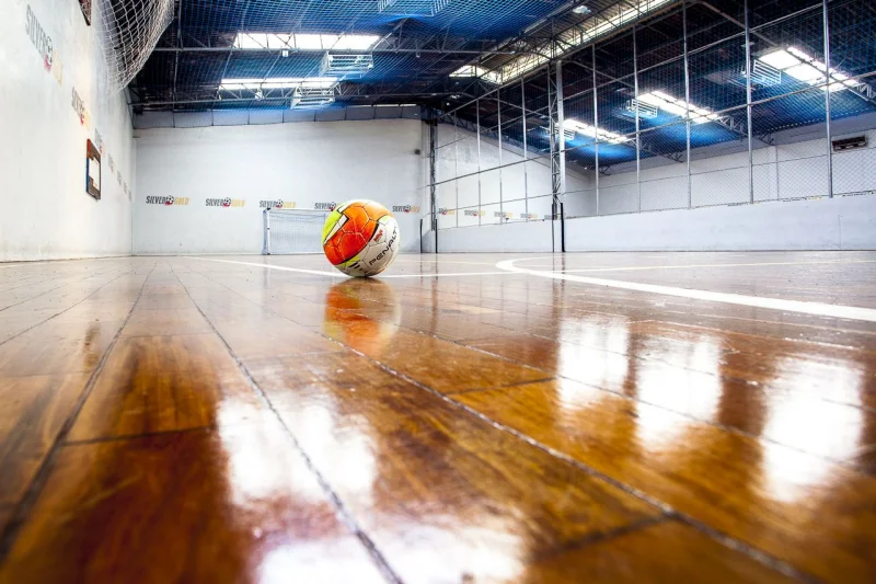 Aluguel de quadra de futsal Imagem ilustrativa de Aluguel de quadra de futsal